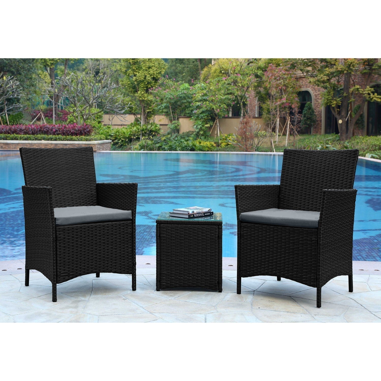 Imperia - 3 Piece Outdoor Patio Set by HouseOfZazla