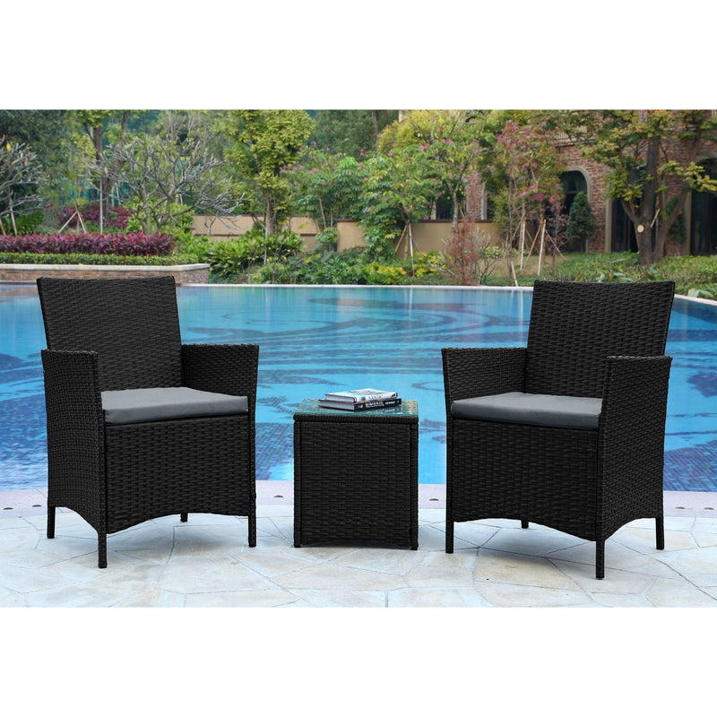Imperia - 3 Piece Outdoor Patio Set by HouseOfZazla