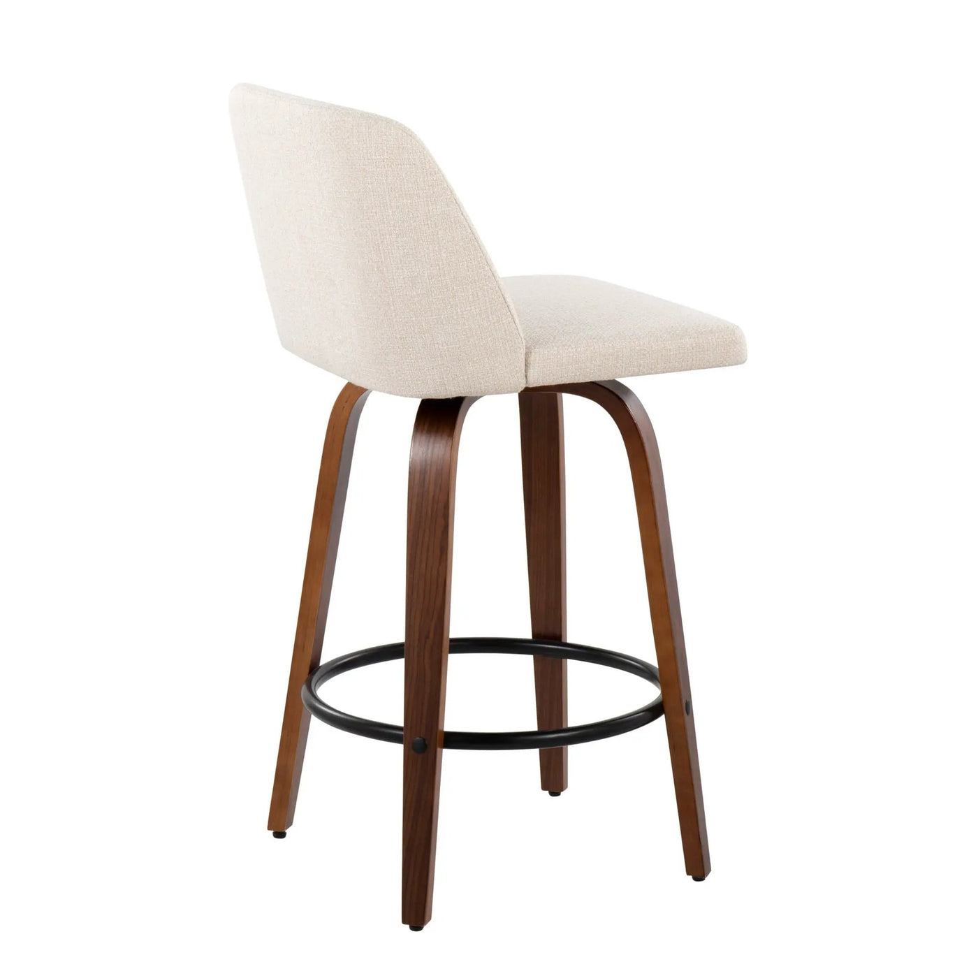 Toriano - Mid Century Modern, Counter Stool (Set of 2) by HouseOfZazla