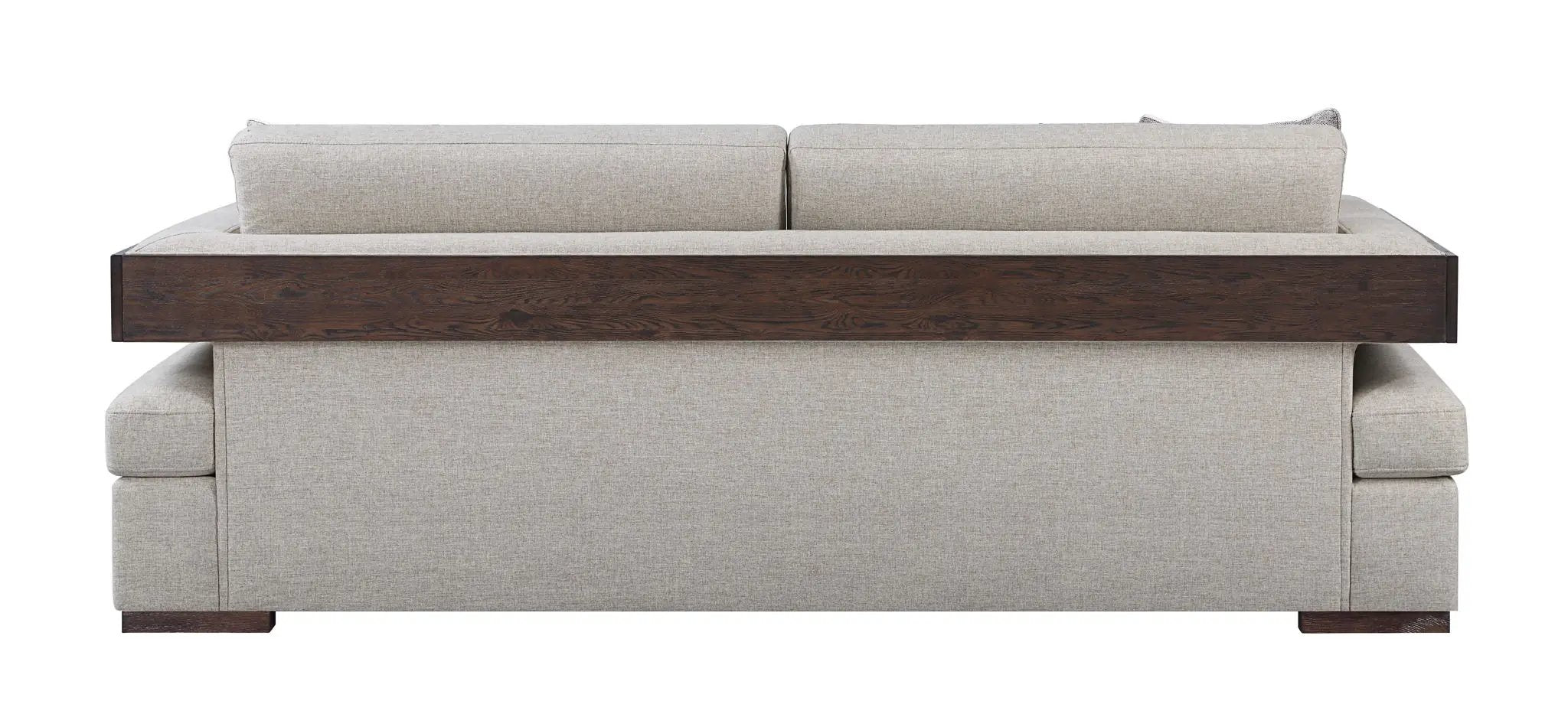 Niamey - Sofa With 4 Toss Pillows - Walnut by Unique Piece Furniture