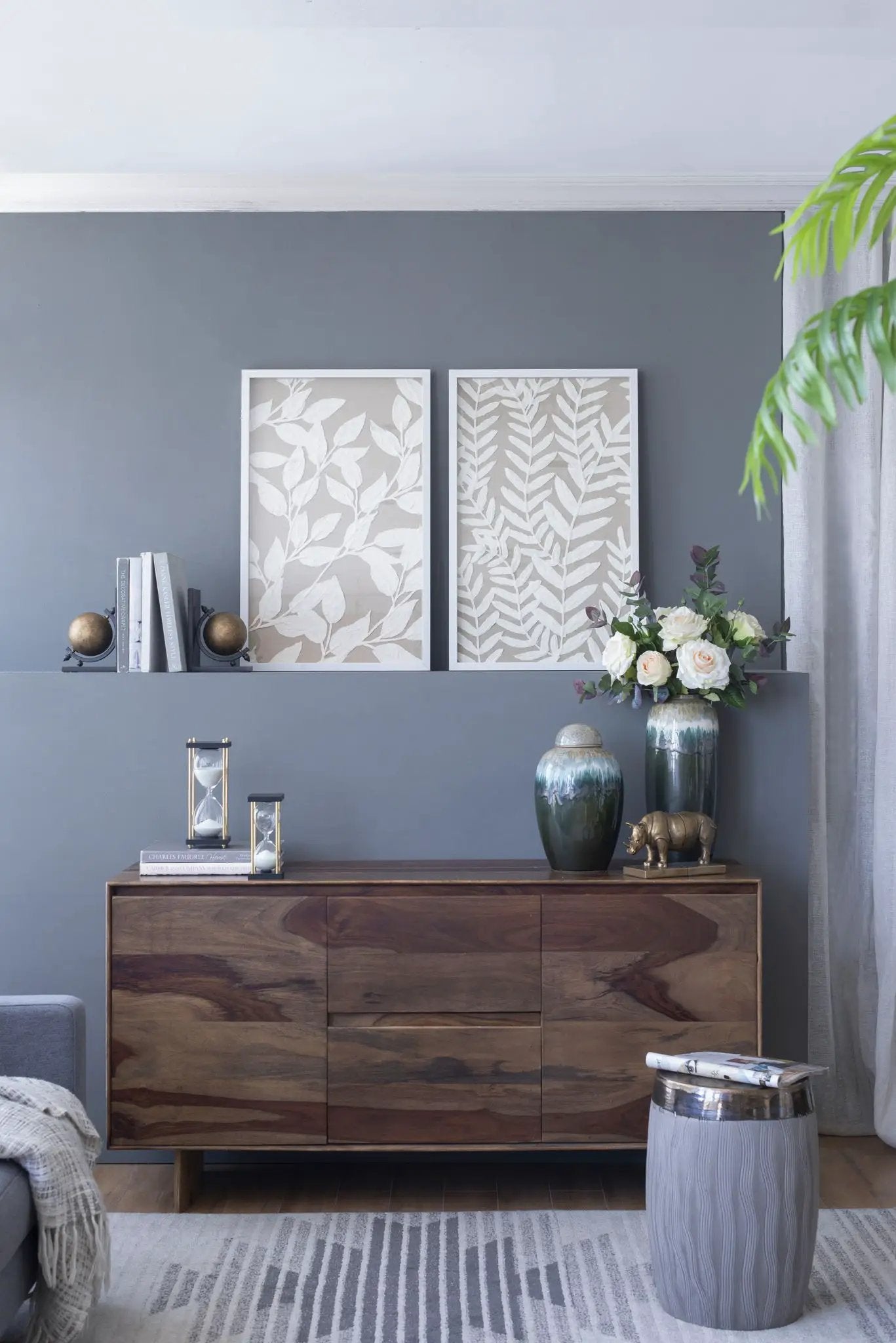 Shadow Box Wall Decor (Set of 2) - White by Unique Piece Furniture