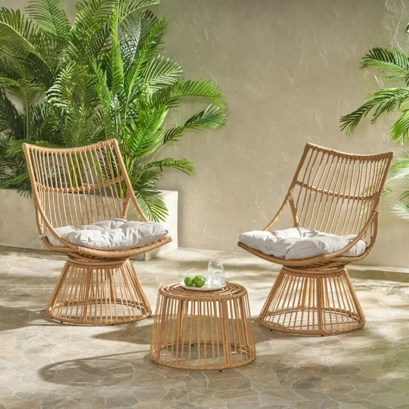 Elaine Chair & Side Table Outdoor Set by HouseOfZazla