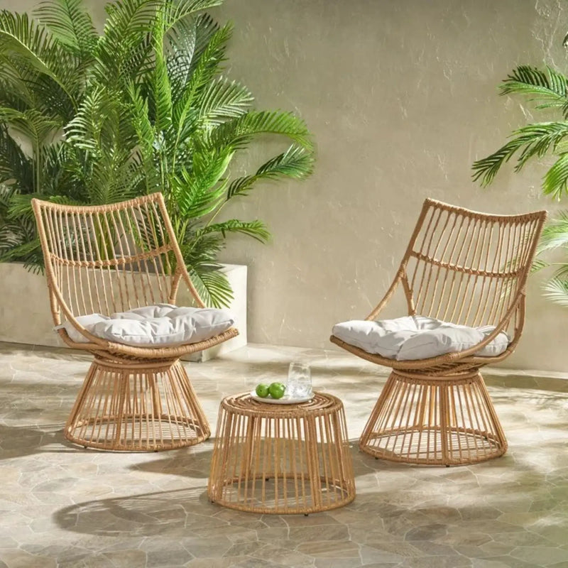 Elaine Chair & Side Table Outdoor Set by HouseOfZazla