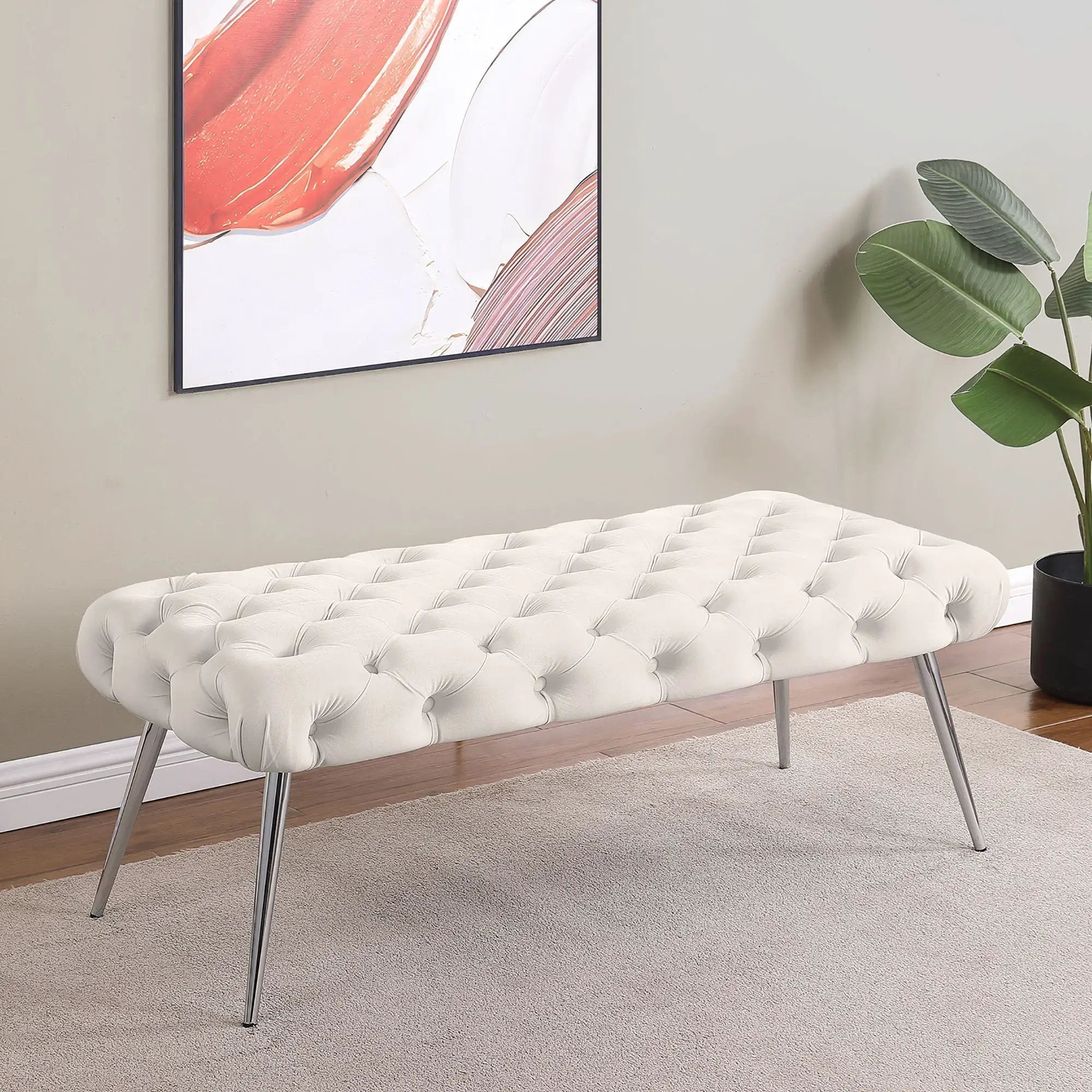 Galiano - Tufted Bench by HouseOfZazla
