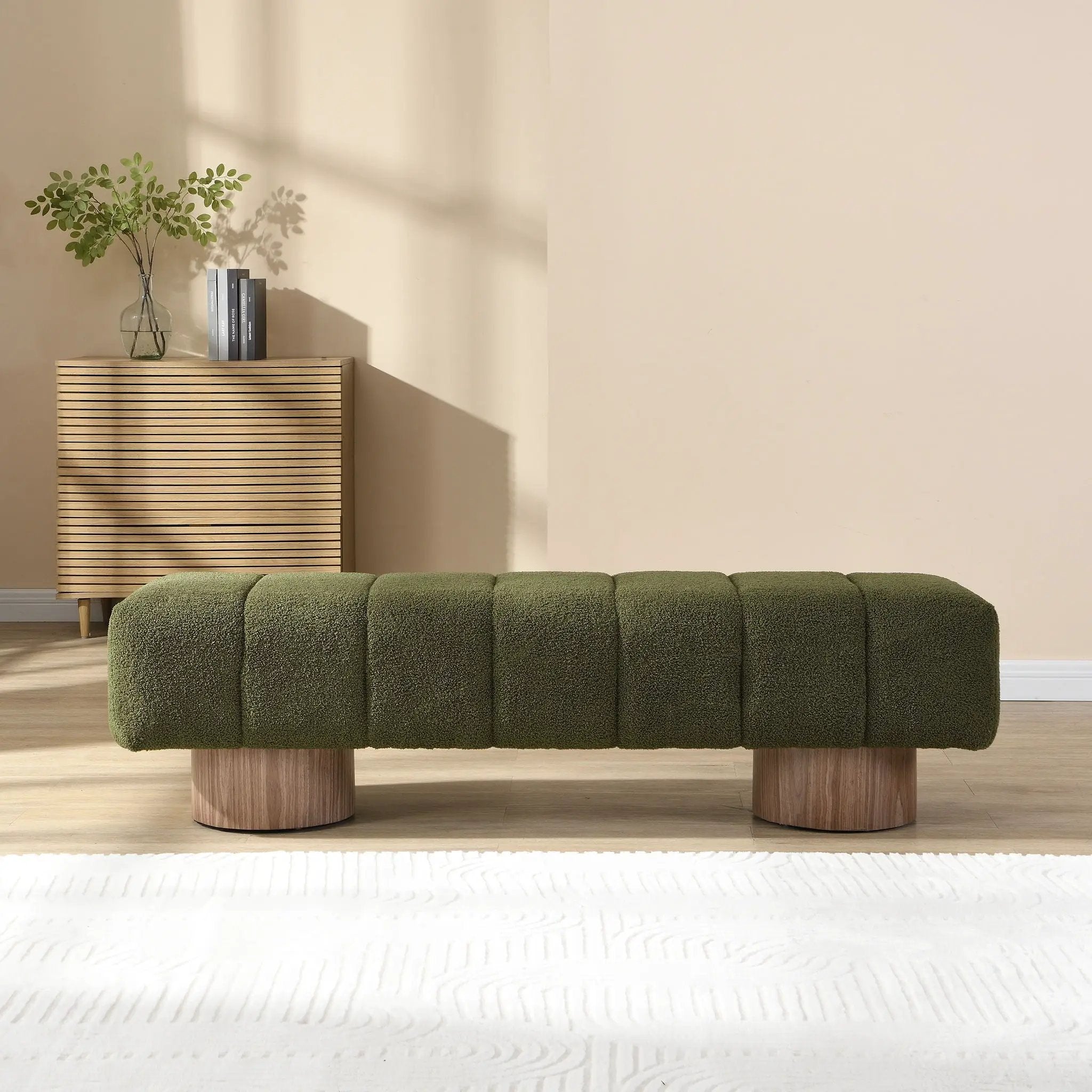 Upholstered Dining Bench For Dining Room by Unique Piece Furniture