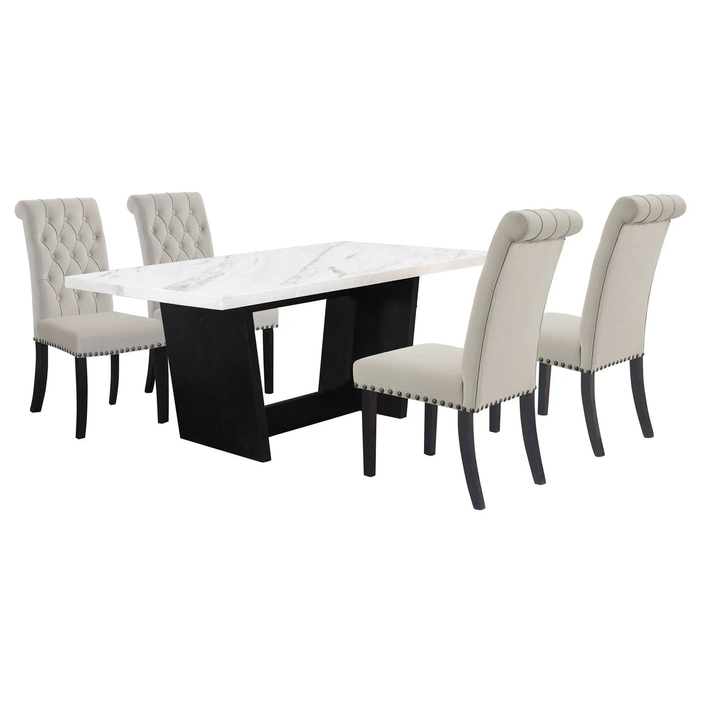Rectangular Dining Table Set With Chairs by HouseOfZazla