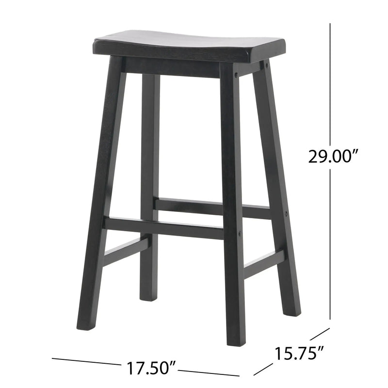 Saddle Stool - Black by HouseOfZazla