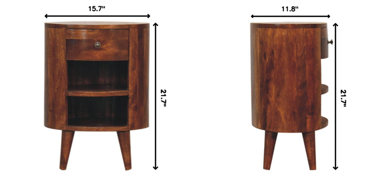 Cortez - Bedside Table by HouseOfZazla
