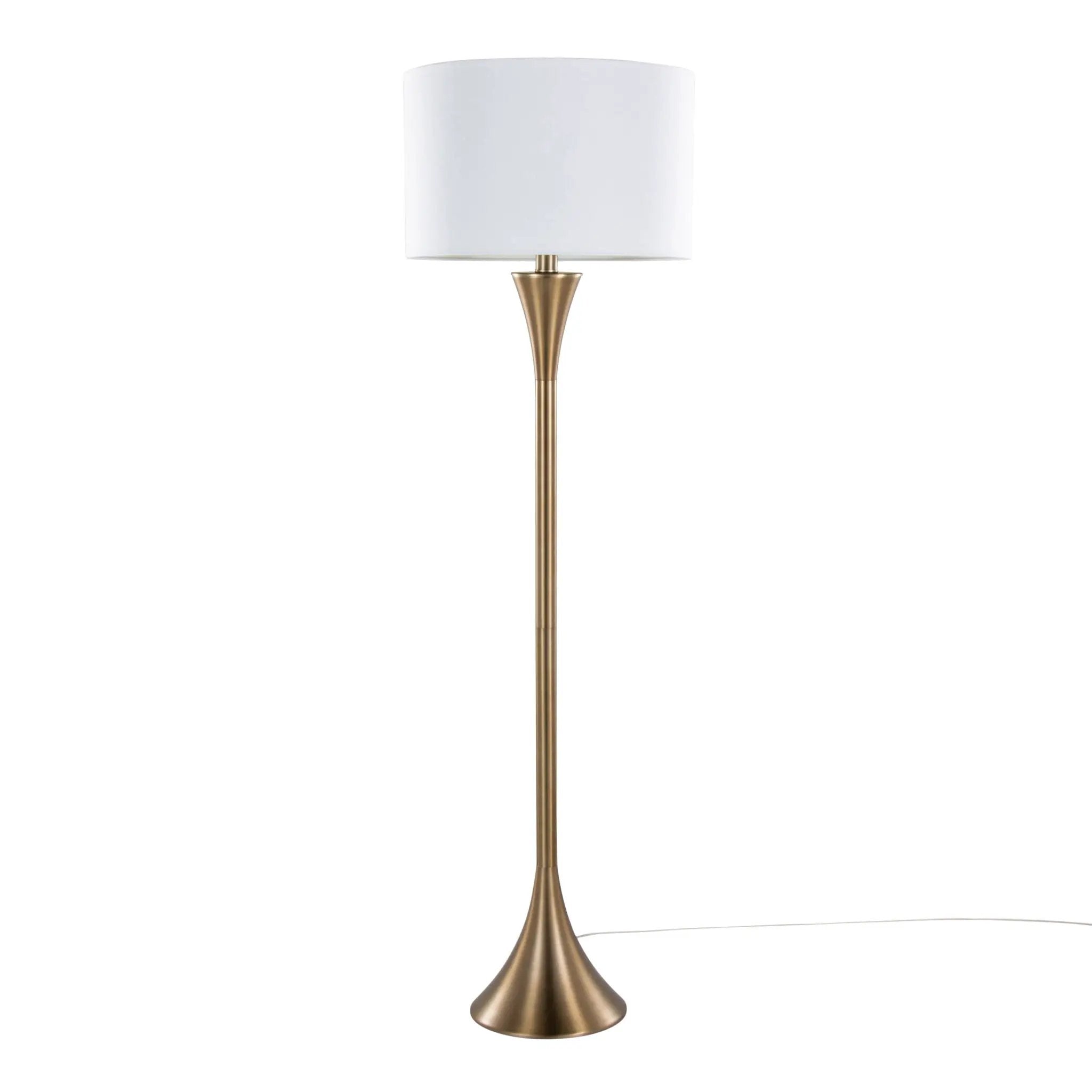 Lenuxe - Contemporary Floor Lamp by HouseOfZazla