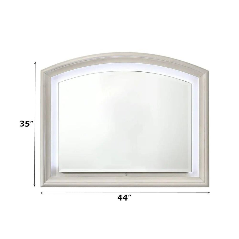Ramondi - Mirror - Antique White by Unique Piece Furniture