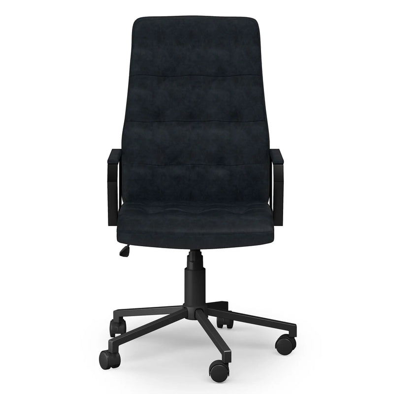 Foley - Swivel Office Chair - Distressed Blue by Unique Piece Furniture