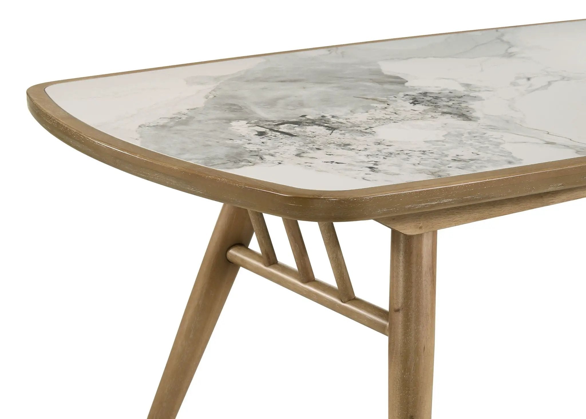 Croyden 73-inch Rectangular Dining Table Weathered Natural by Unique Piece Furniture