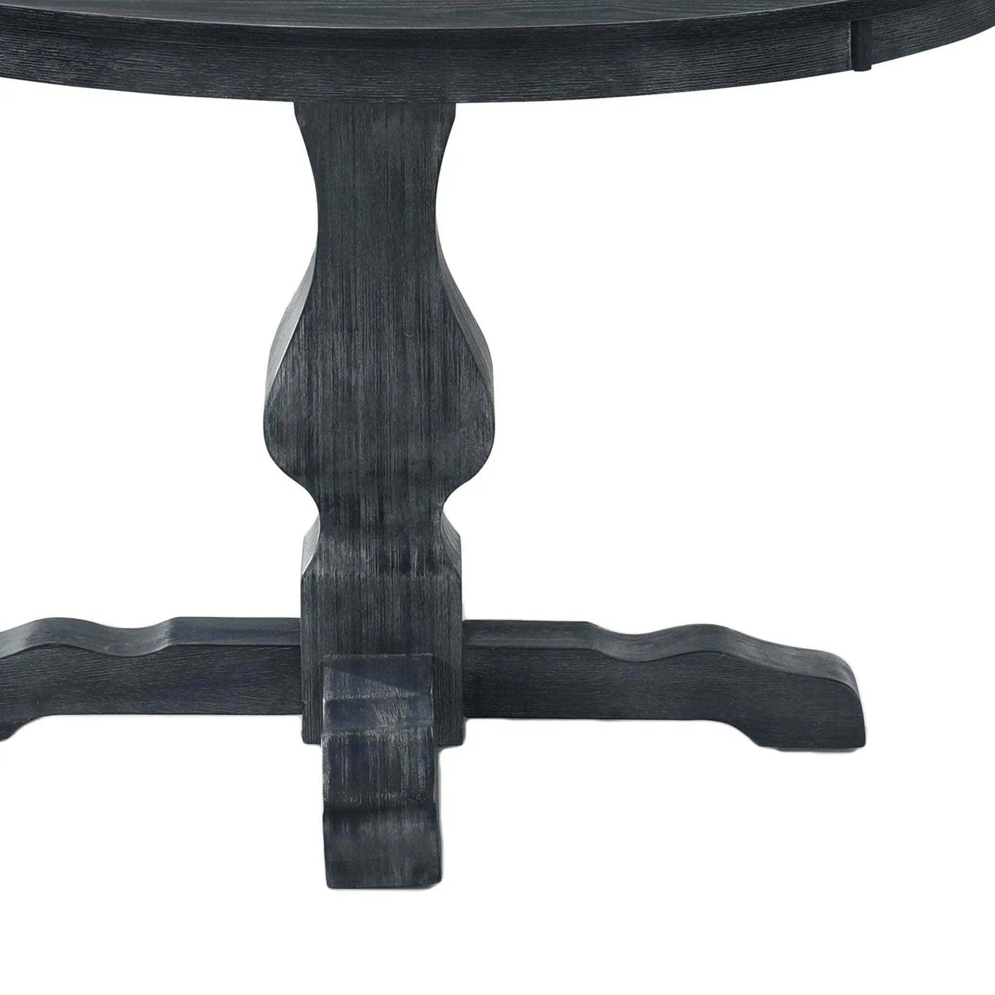 Round Dining Table (2 Boxs) by HouseOfZazla