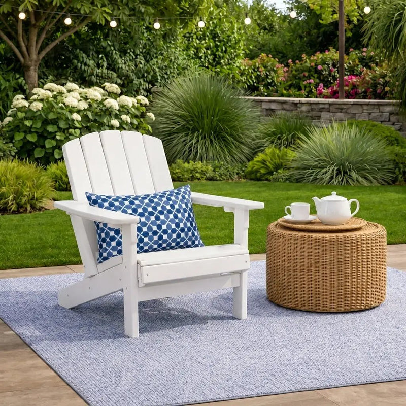 4 Pack Outdoor Lumbar Pillow with Inserts, 12x20 Inch by HouseOfZazla