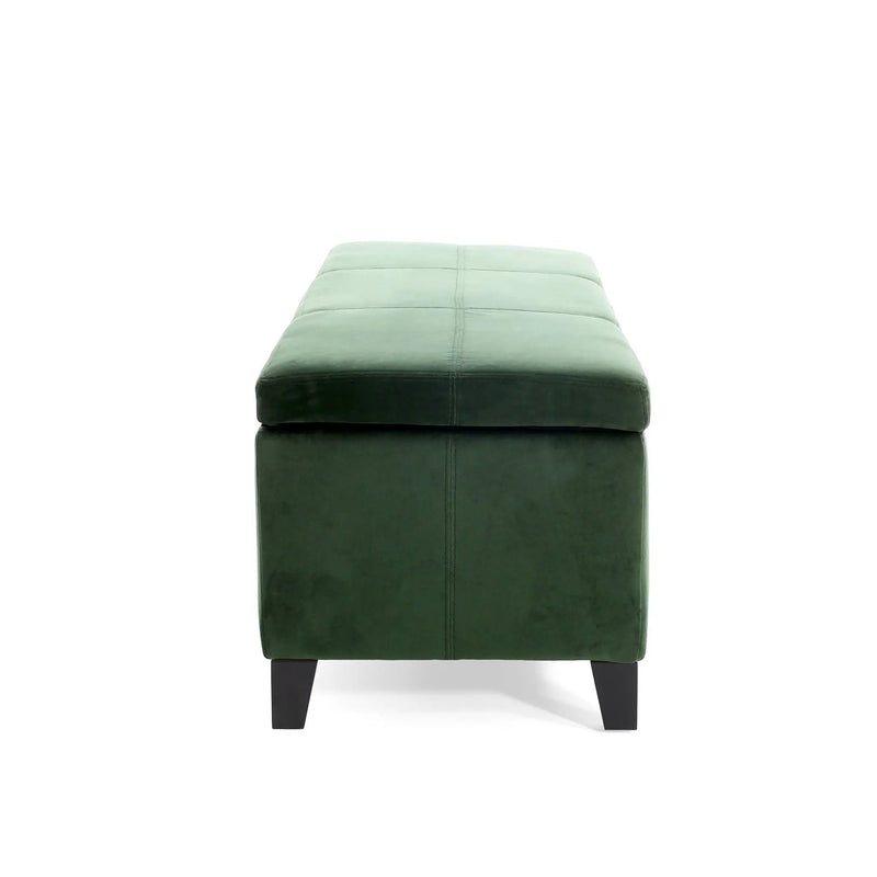 Upholstered Storage Ottoman Bench by HouseOfZazla