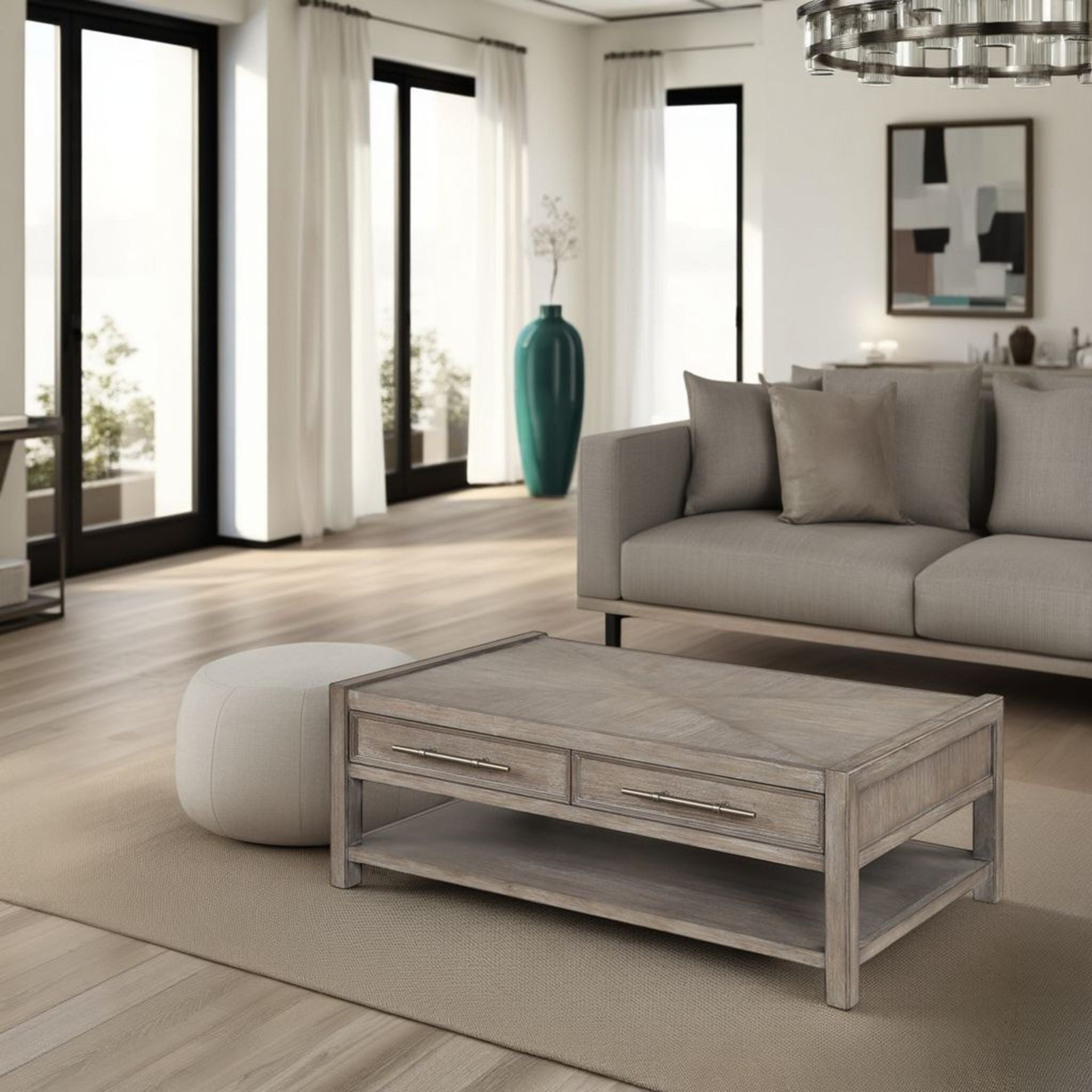 Cypress Lane - Coffee Table - White Oak by HouseOfZazla