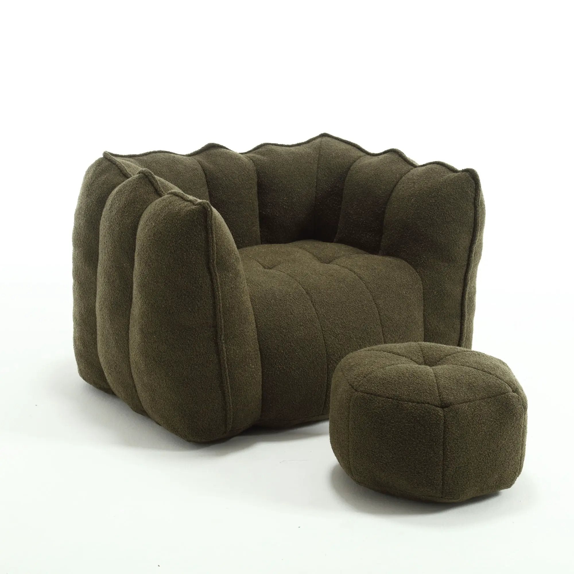 Soft Bean Bag Chair With High Resilient Foam by HouseOfZazla
