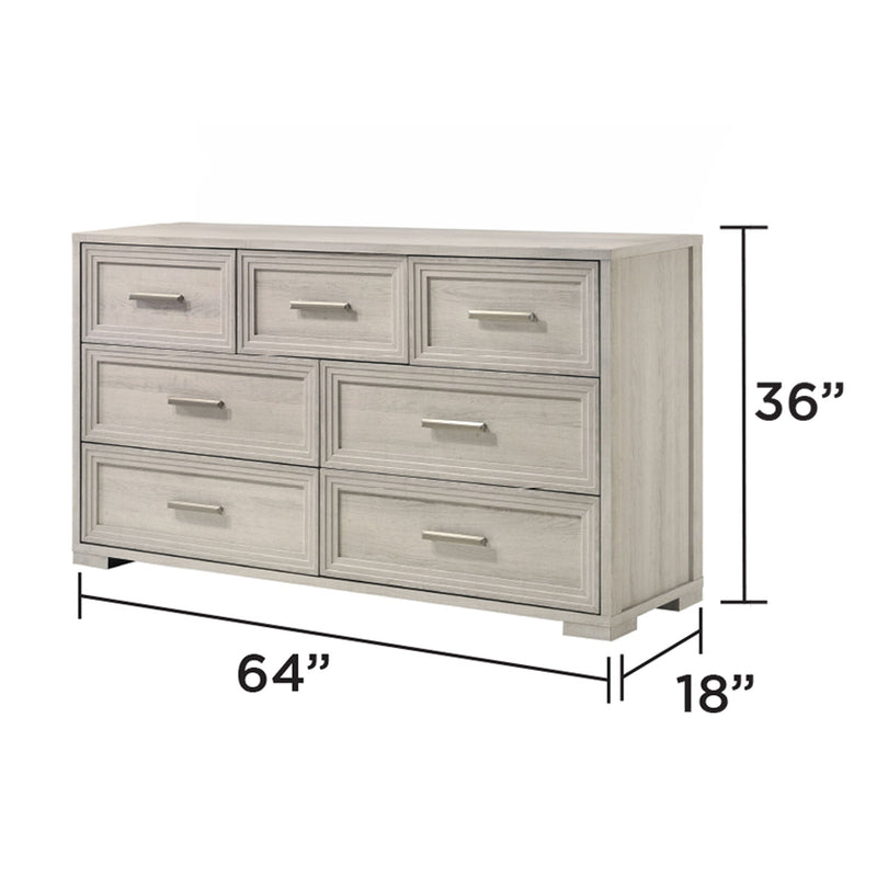 Colorado - Bedroom Set With Upholstered LED Headboard by HouseOfZazla