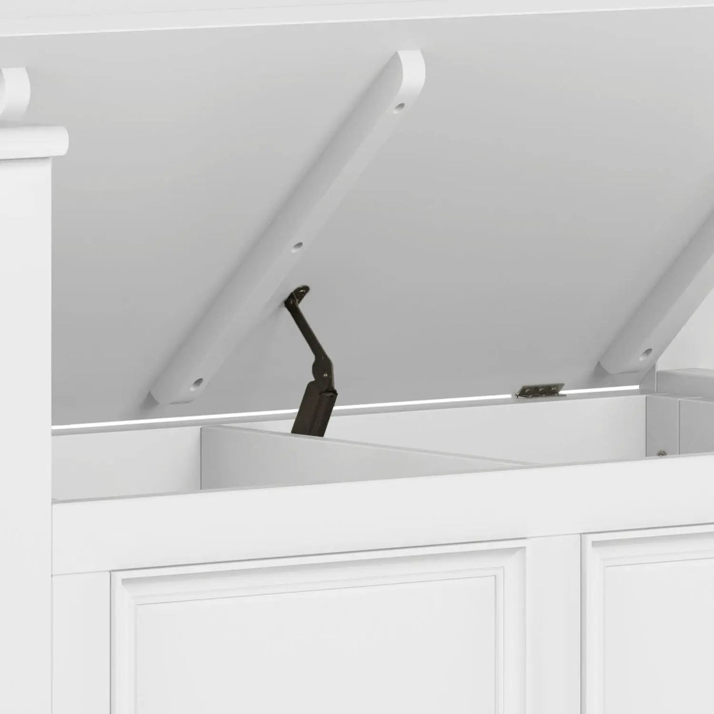 Amherst - Small Transitional Entryway Storage Bench by Unique Piece Furniture