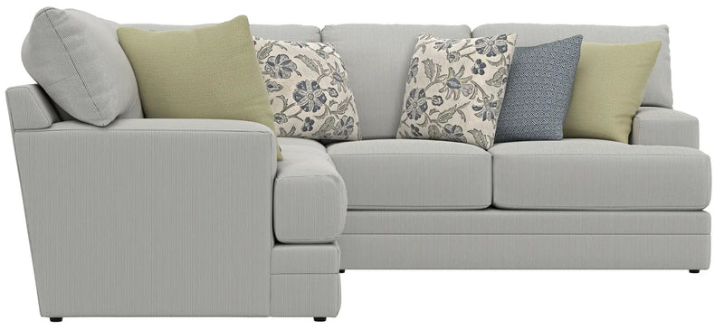 Stockbridge - Sectional With Comfort Coil Seating And 9 Accent Pillows Included by Unique Piece Furniture