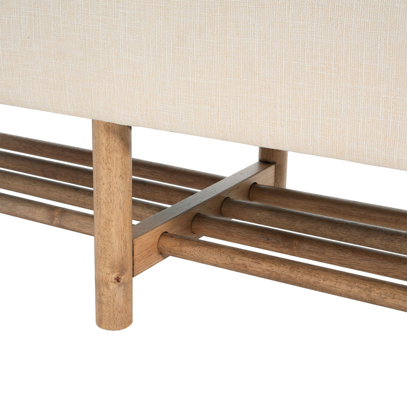 Rectangular Upholstered Storage Bench by HouseOfZazla