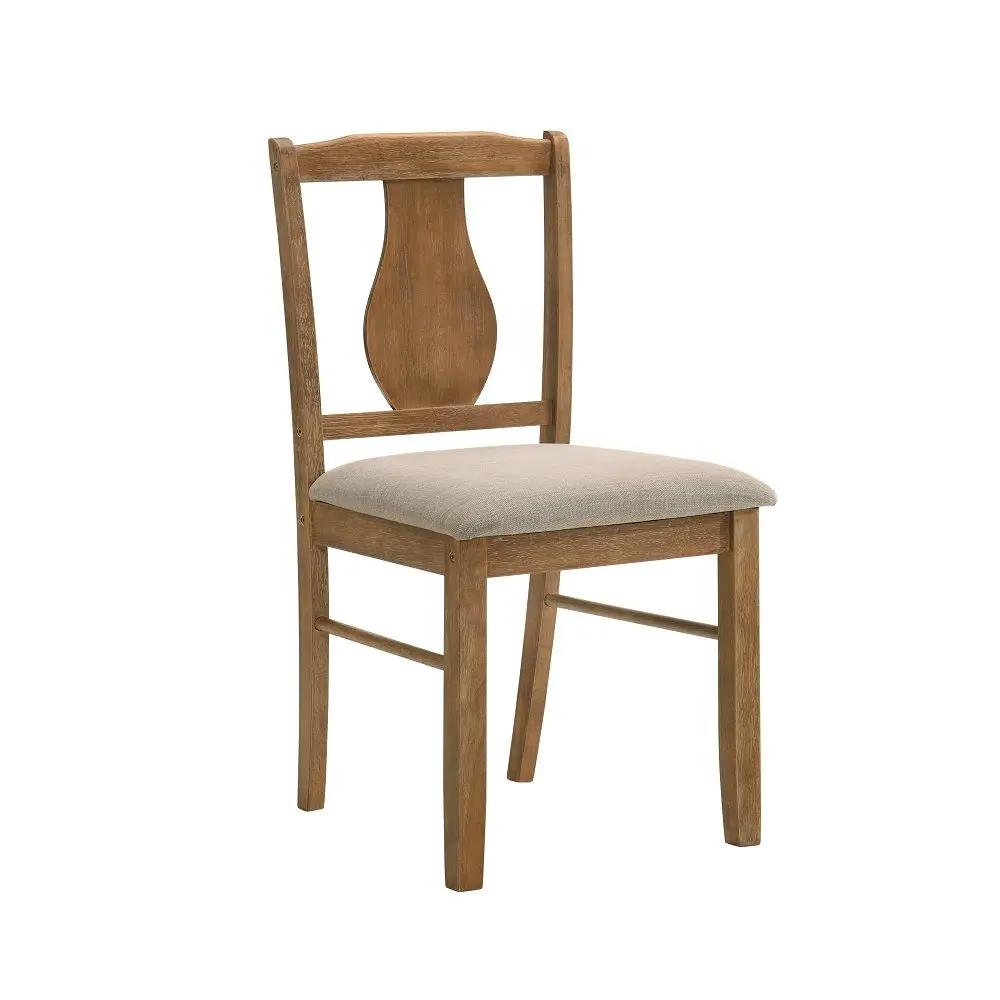 Kayee - 5 Piece Dining Set - Weathered Oak by Unique Piece Furniture