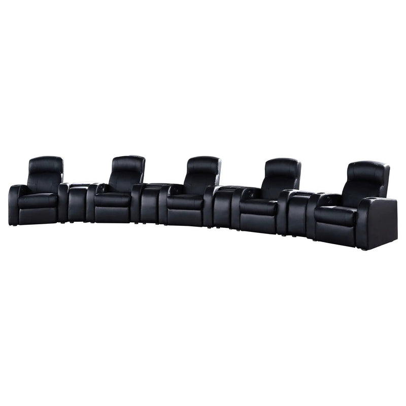 Cyrus 9-piece Upholstered Home Theater Seating by Unique Piece Furniture