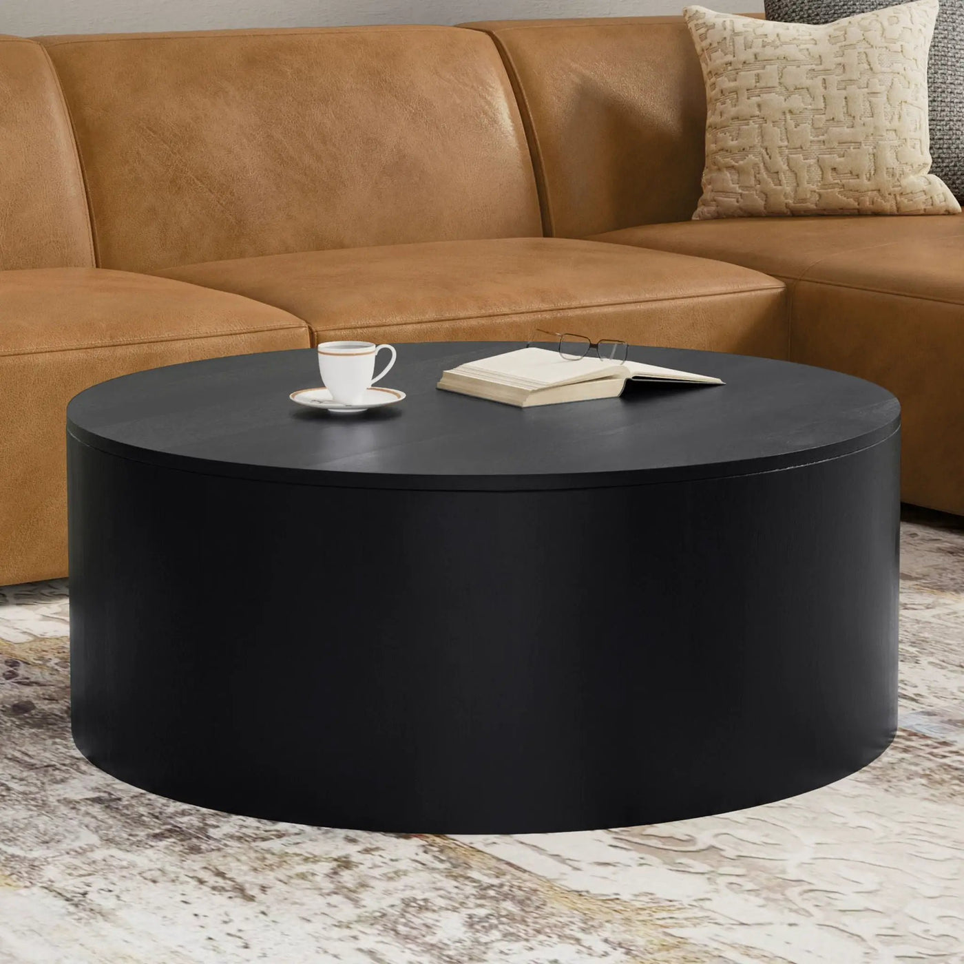 Millbury - Drum Coffee Table by HouseOfZazla
