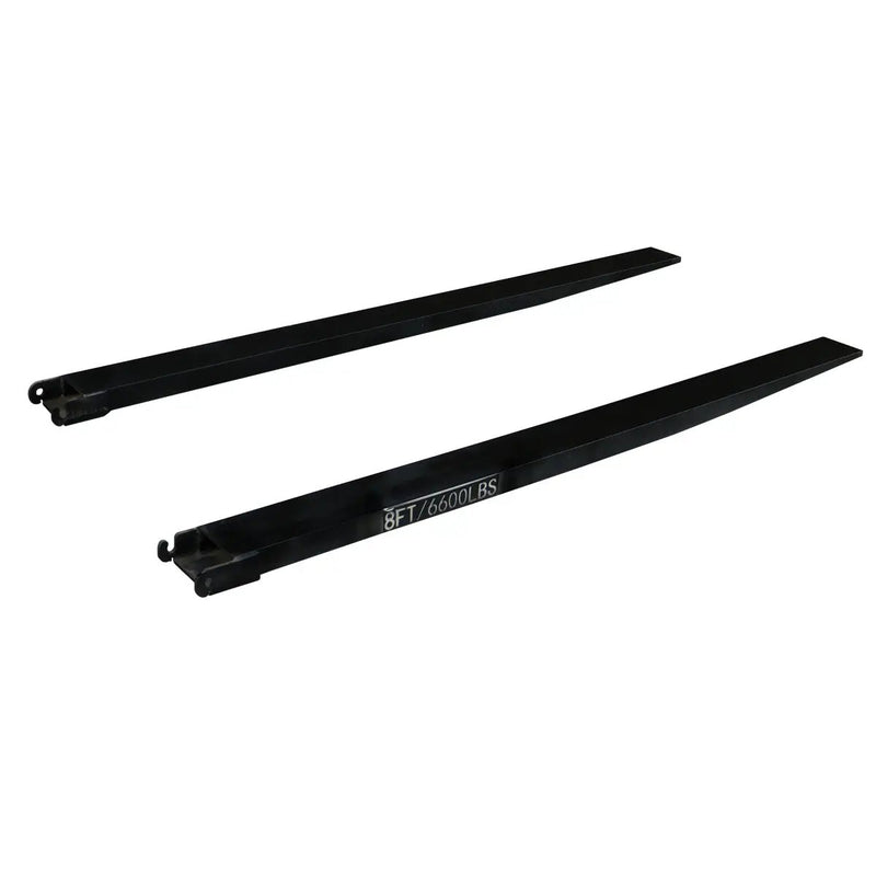 Greatbear 10ft Forklift Extensions 6” Wide Forks, 6600lbs Capacity (Pair) by Chery Industrial
