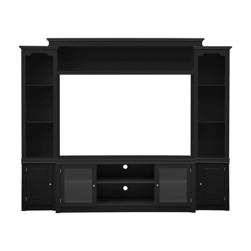 All-In-One TV Stand With Bookcase For TVs Up To 65" by Unique Piece Furniture