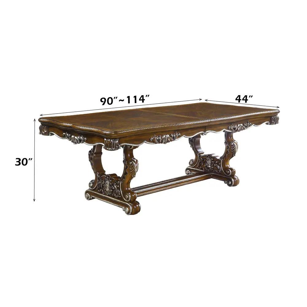 Latisha - 30" Dining Table - Antique Oak by Unique Piece Furniture
