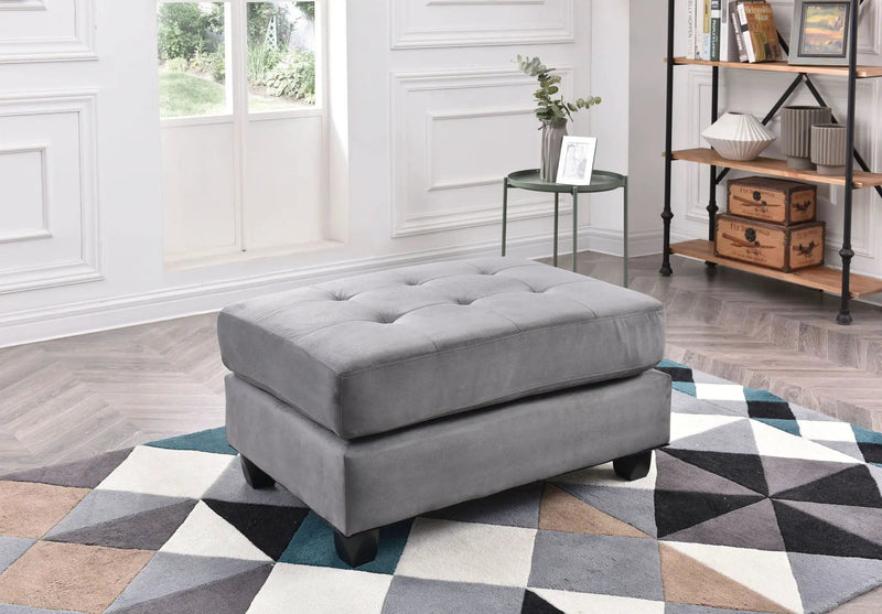 Chic Contemporary Ottoman by Unique Piece Furniture