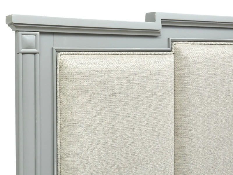 Glenbrook - Complete Panel Bed With Upholstered Headboard by Unique Piece Furniture