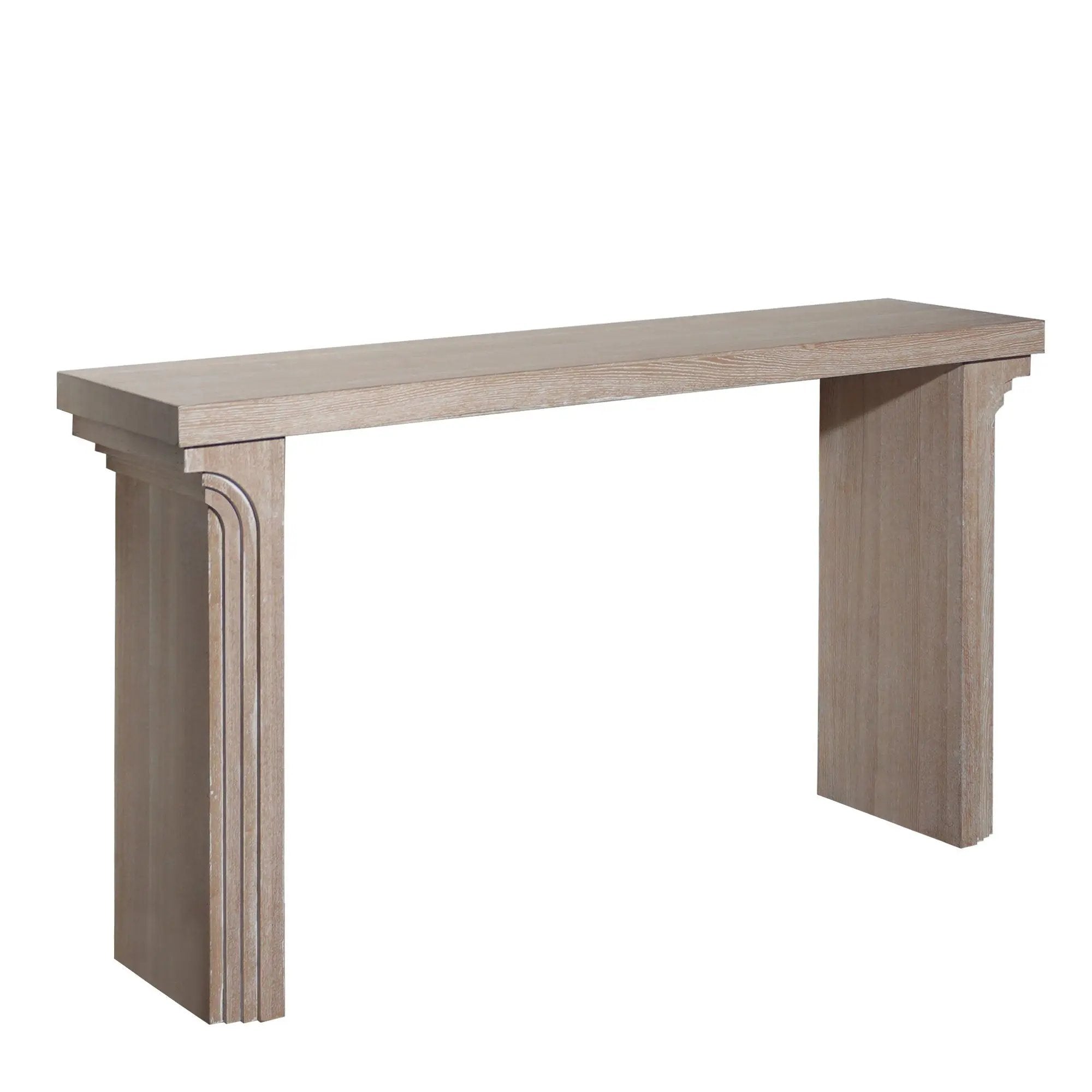 Console Table With Decorative Molding by Unique Piece Furniture
