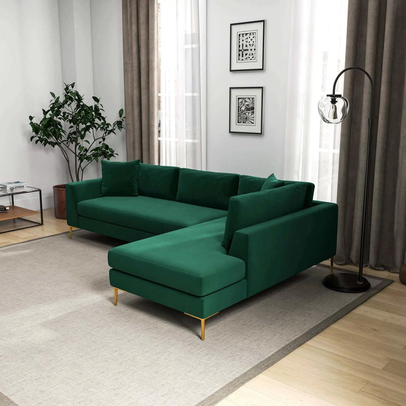 Mano - L-Shaped Sectional Sofa by HouseOfZazla