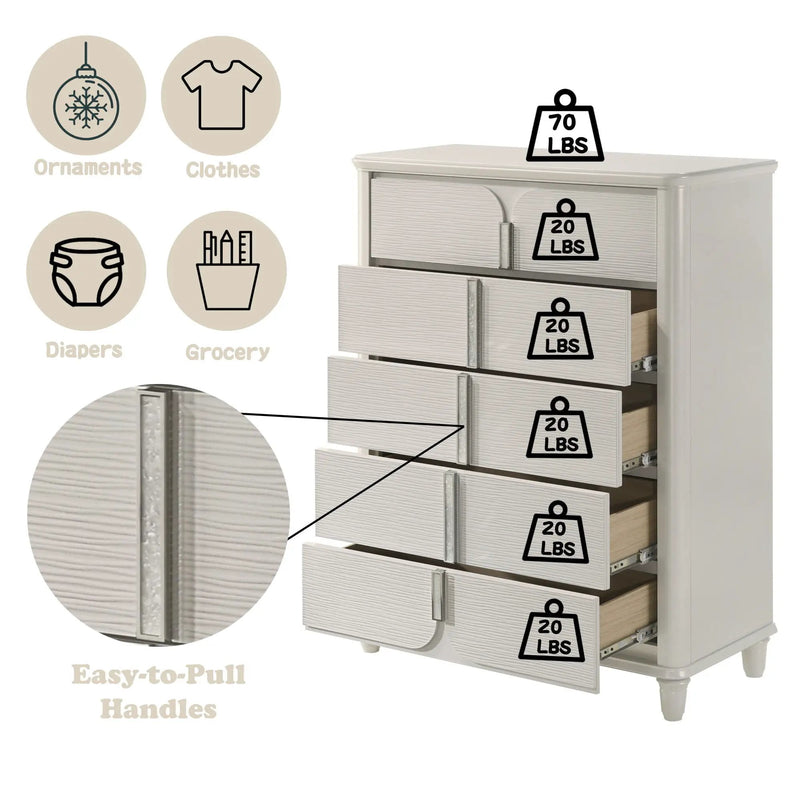 Laveda - Chest - White by Unique Piece Furniture