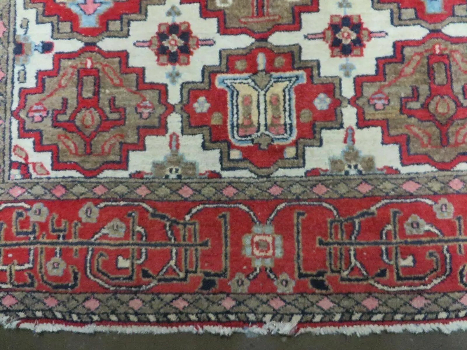 4' X 6' Antique Handmade Turkish Anatolian Wool Rug Vegetable Dyes by Jewel Rugs