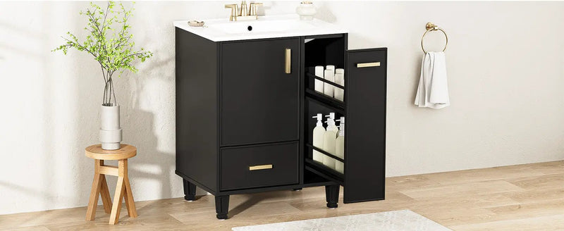 24" Bathroom Vanity with Sink by HouseOfZazla