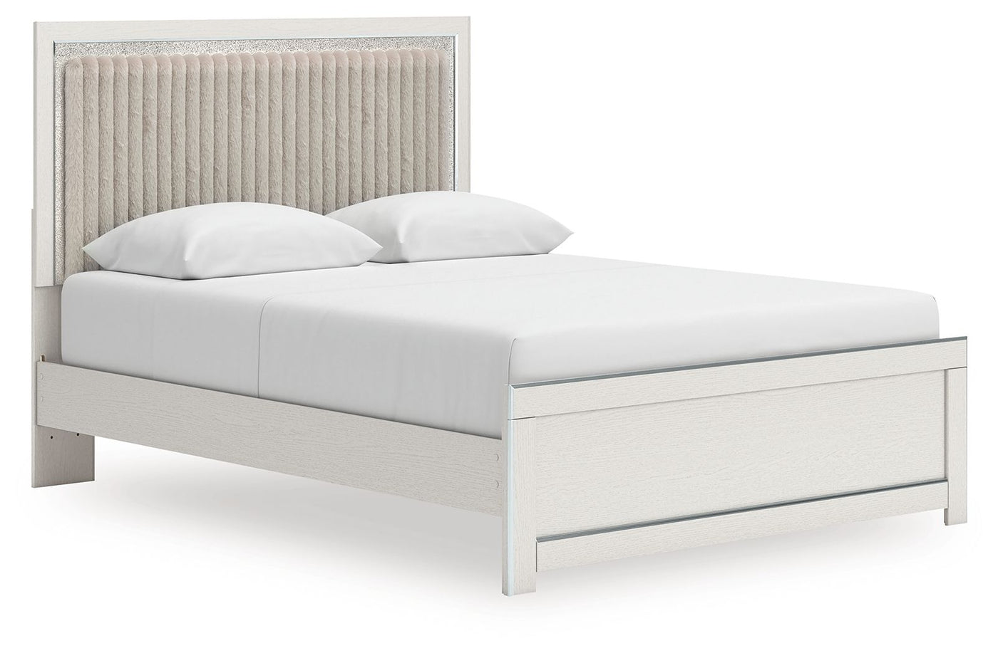 Zuraleus - Upholstered Panel Platform Bed With Roll Slats by Unique Piece Furniture
