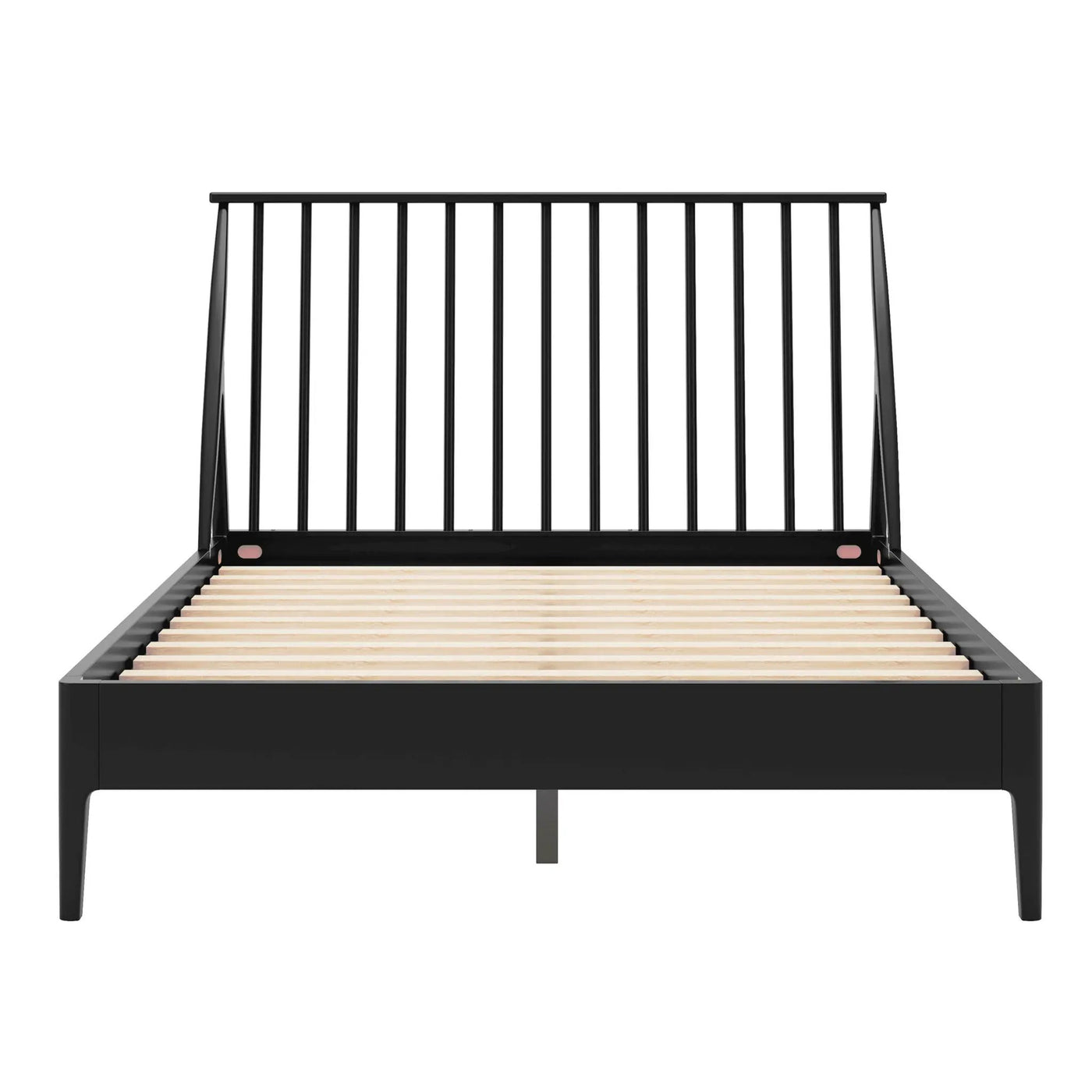 Bohemian Platform Bed With Tall Headboard by HouseOfZazla