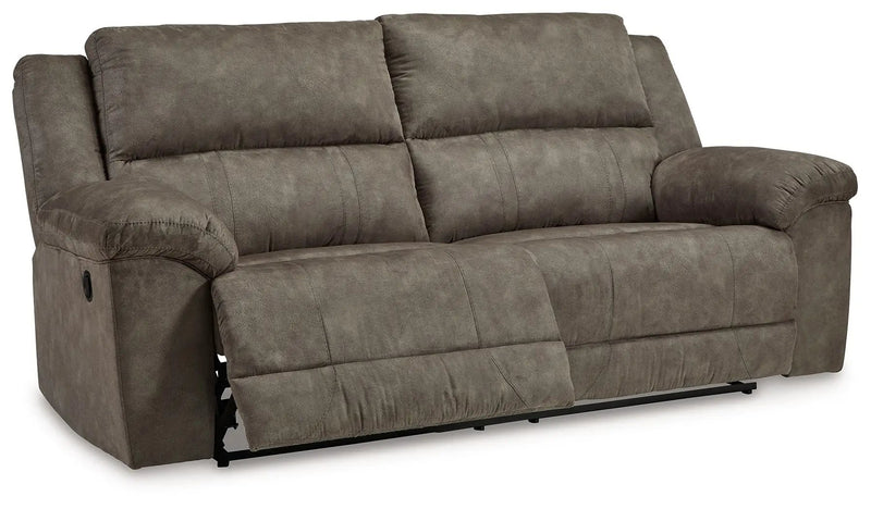 Laresview - 2 Seat Reclining Sofa - Fossil by Unique Piece Furniture
