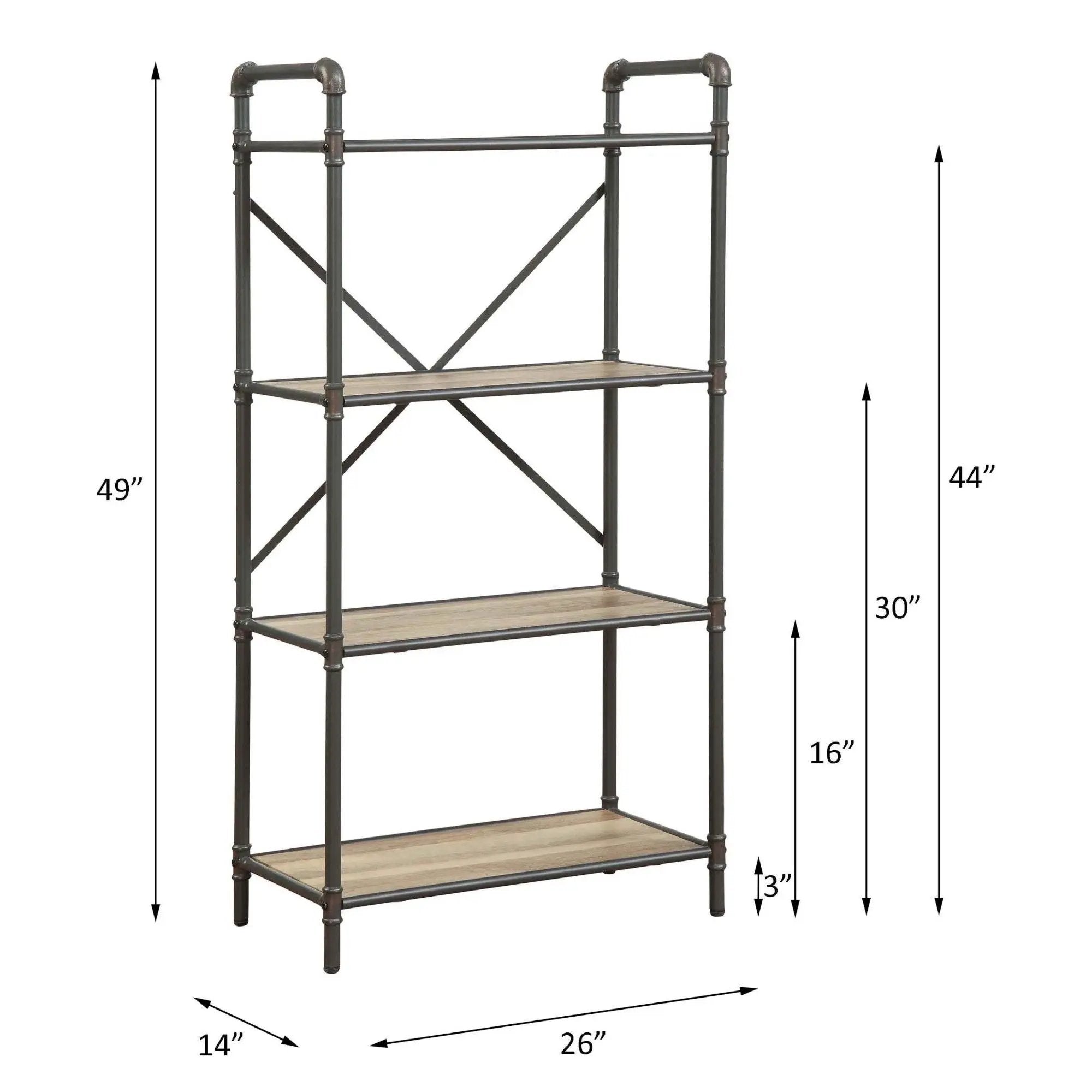 Itzel - Bookshelf by Unique Piece Furniture