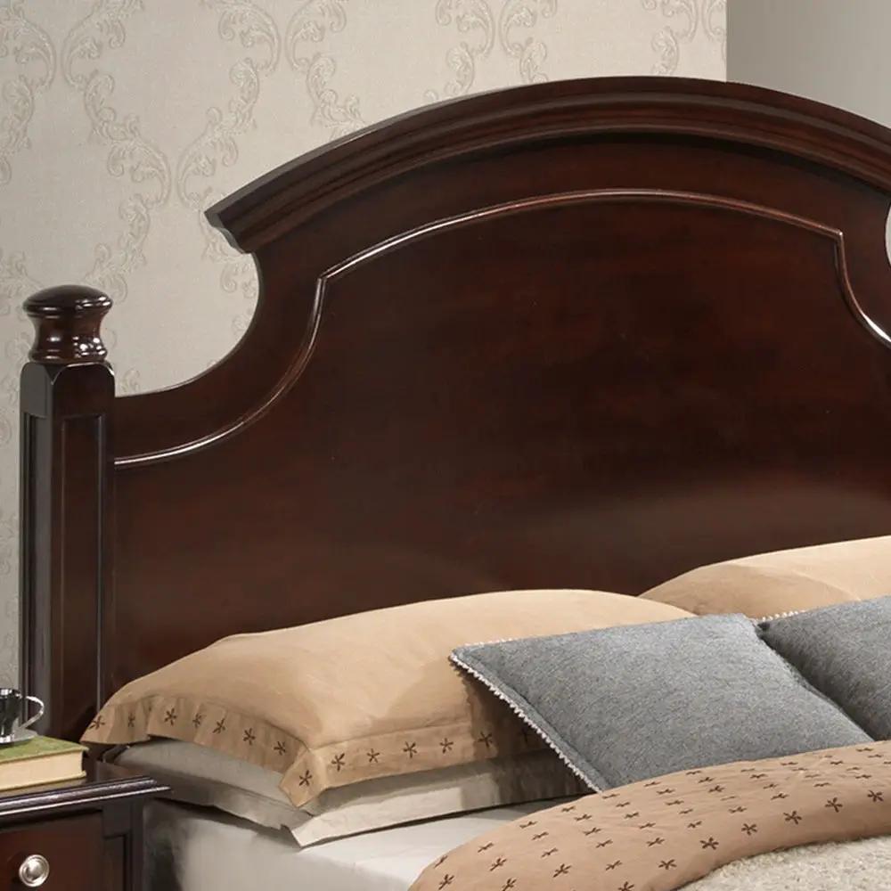 Bed Hand Carved Traditional by HouseOfZazla