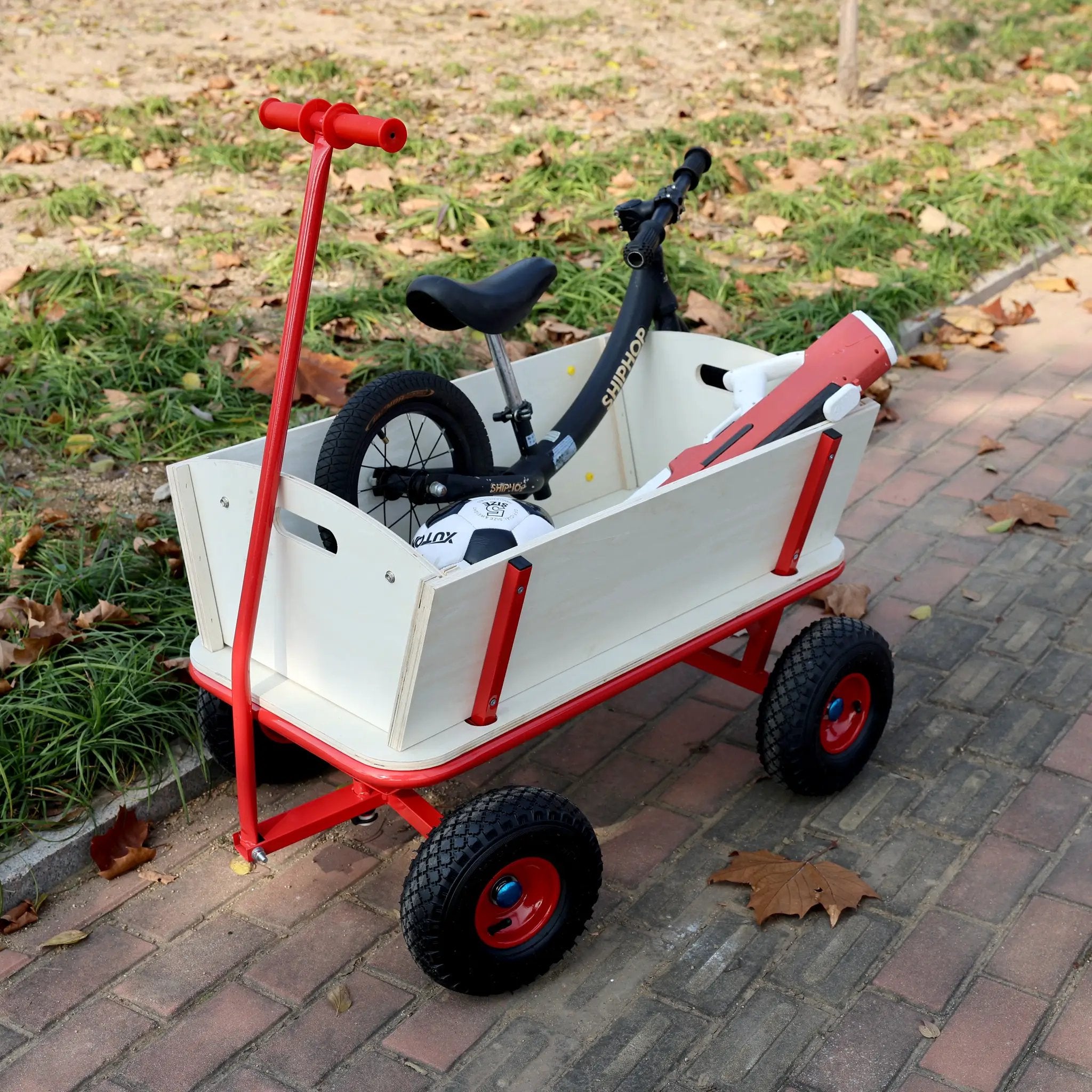 Wooden Carriage Outdoor Stroller by HouseOfZazla