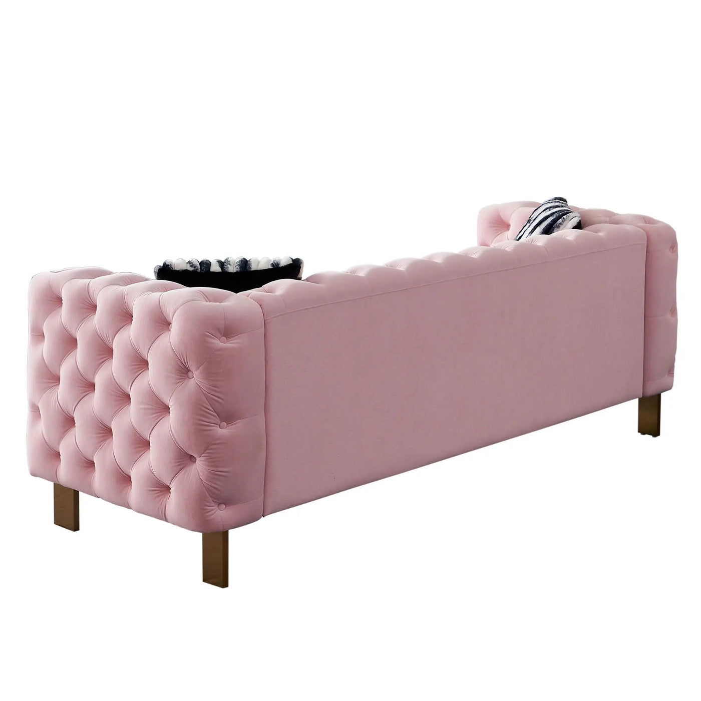 Chesterfield - Modern Tufted Living Room Sofa, 84.25''W Couch by HouseOfZazla