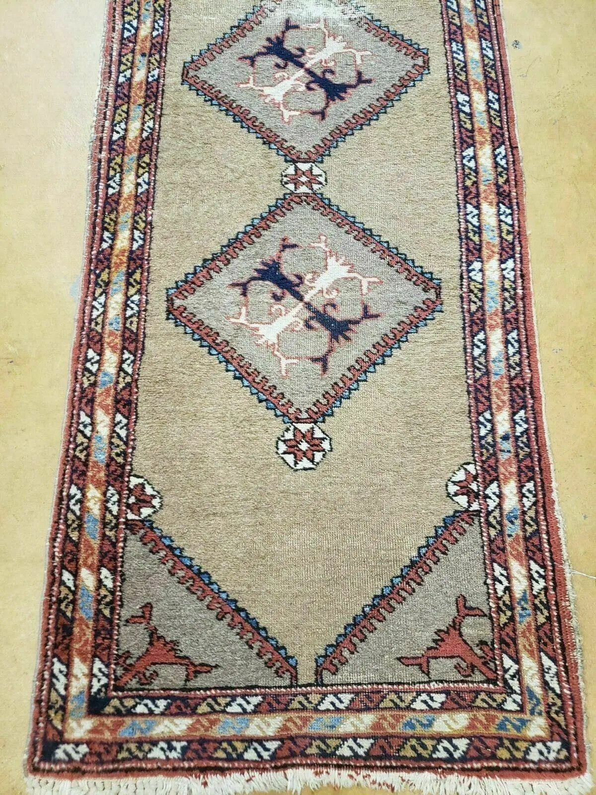Persian Sarab Runner 2 x 11, Antique Tribal Persian Runner Rug by Jewel Rugs
