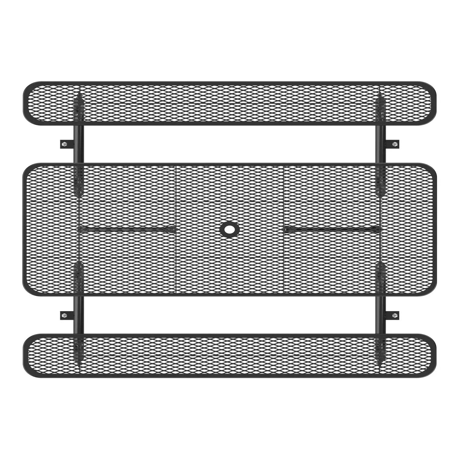8ft Rectangle Picnic Table With Umbrella Hole by Chery Industrial