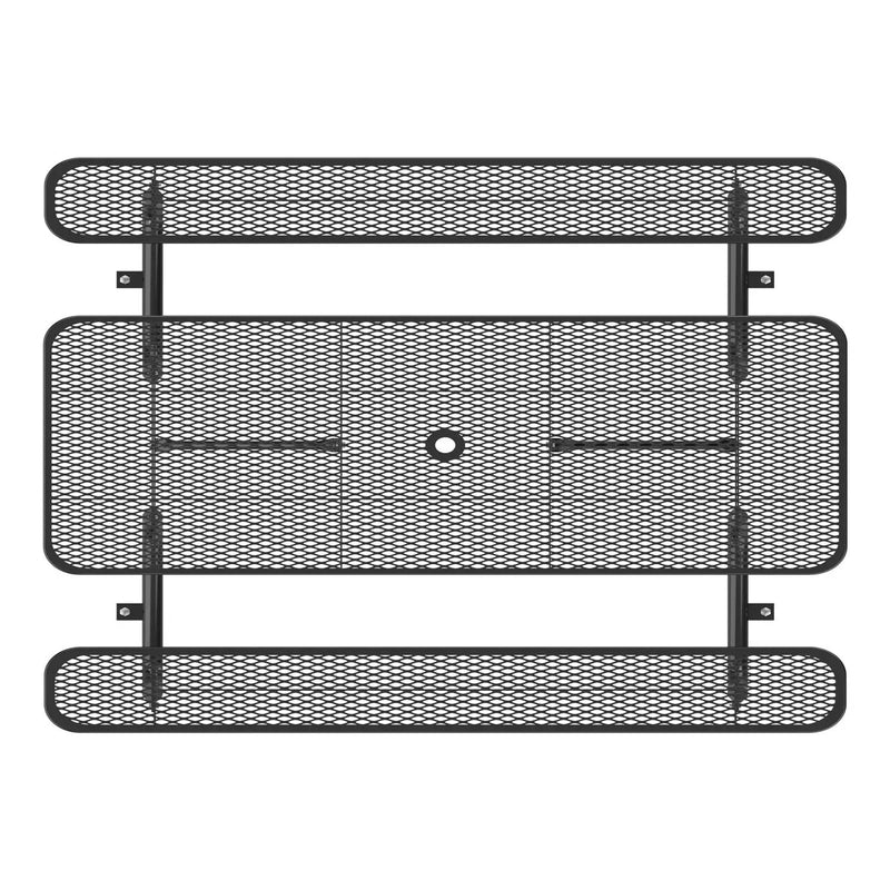 8ft Rectangle Picnic Table With Umbrella Hole by Chery Industrial