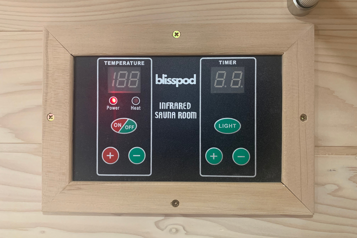 Blisspod | Vienna | Far Infrared Sauna | Canadian Hemlock Wood | Low EMF | 1 Person, photo 33 of 37
