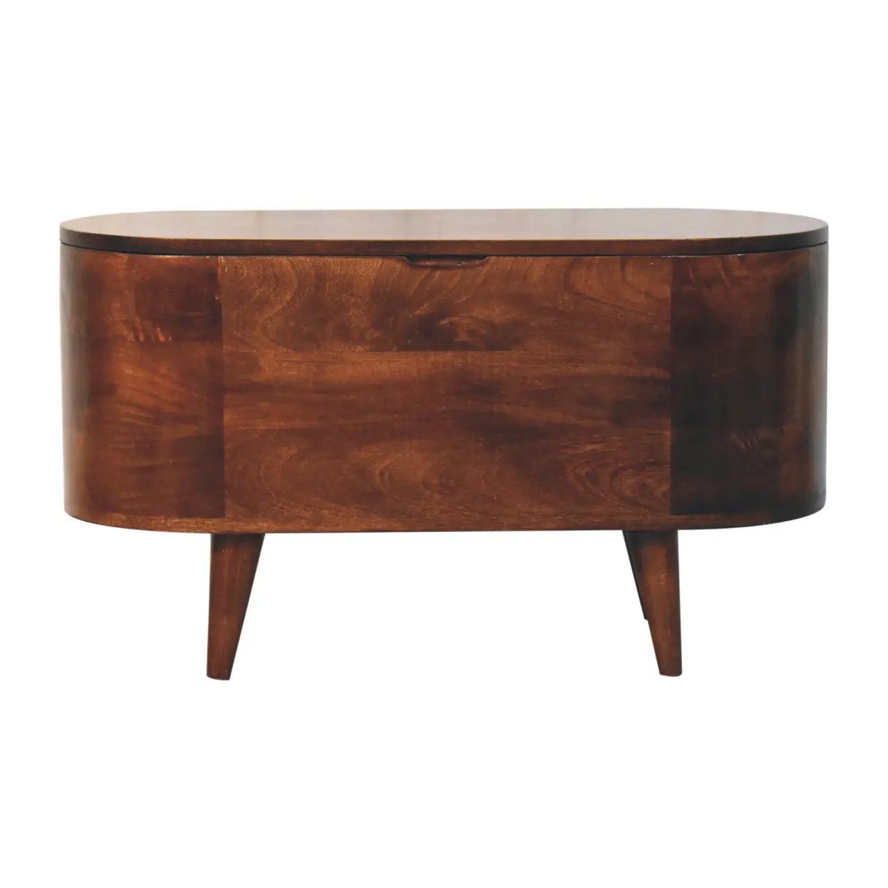 Rounded Lid Up Blanket Box by Unique Piece Furniture